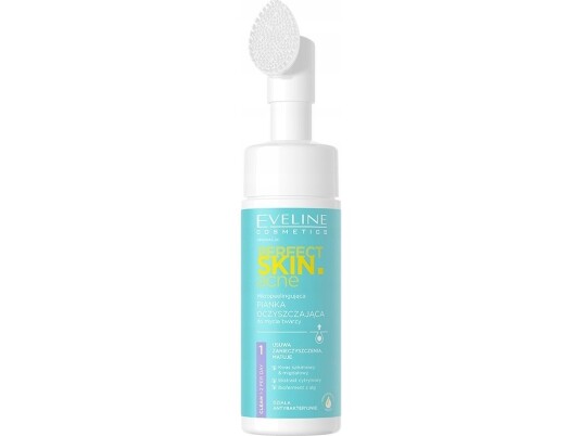 Eveline_Perfect Skin Akne Vaskeskum Med Porerens Børste For Akne Hud 150Ml
