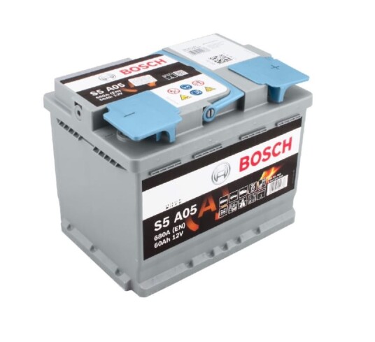 Bosch Startbatteri AGM S5 60AH 242x175x190 mm Bosch 0092S5A050 Bosch Startbatteri AGM S5 60AH 242x175x190 mm Bosch 0092S5A050