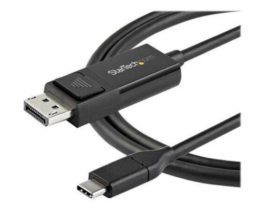 StarTech USB-C til DisplayPort 1.2 Kabel 1m - 4K 60Hz - Sort