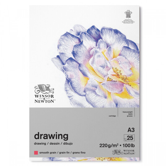 Winsor & Newton Tegneblokk A3 220g Winsor & Newton Tegneblokk A3 220g
