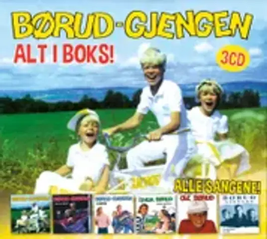 Børud Gjengen Alt I Boks 3CD Børud Gjengen Alt I Boks 3CD