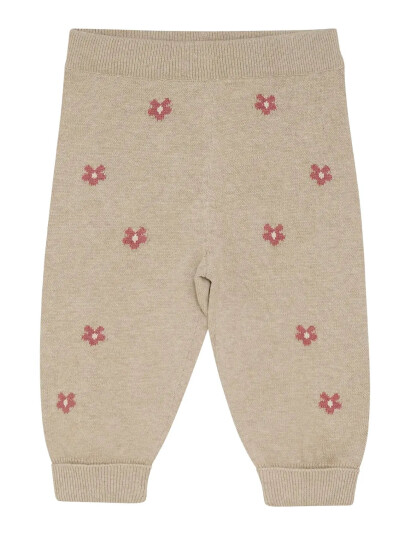 Minymo Pants Knit Beige 56