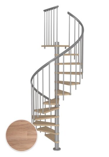 Dolle Montreal Spiral Eik H-oljet Pearl Grey Classic3 14T Ø140