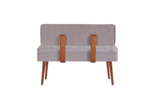 Valsot Benker 110 cm   Valnøtt/Grå