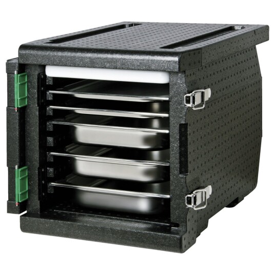 Thermo Future Box Termo transportboks frontåpning; 65l, 64.5x44.5x47.5 cm (LxBxH); Svart Thermo Future Box Termo transportboks frontåpning; 65l, 64.5x44.5x47.5 cm (LxBxH); Svart