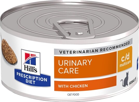 Hill'S Prescription Diet Feline C/D Med Kylling 12 X 156 G Hill'S Prescription Diet Feline C/D Med Kylling 12 X 156 G