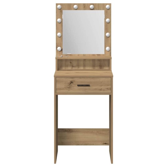 Sminkebord artisan eik 50 x 41 x 135 cm Konstruert tre