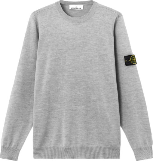 Stone Island Herre Strikkevarer Grå L,