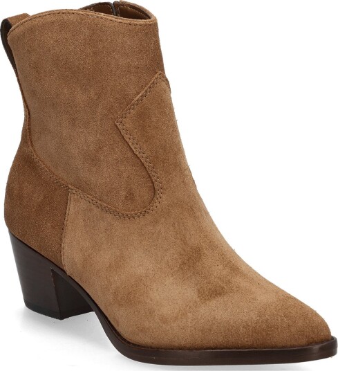 Lauren Ralph Lauren Harpher Suede Bootie - LIGHT TOBACCO - 36