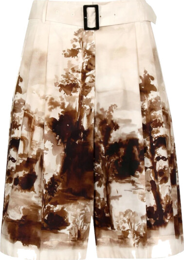 Erika Cavallini Dame Shorts Beige L, Erika Cavallini Dame Shorts Beige L,