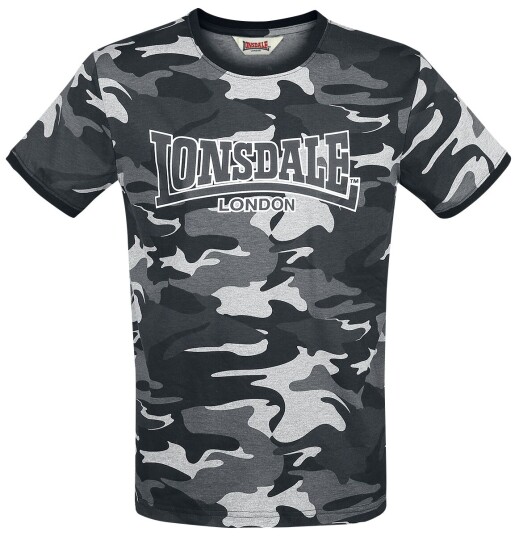 Lonsdale London T-skjorte - Cobbett - S til 3XL - Herrer - kamuflasje