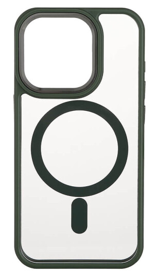 Onsala Bumper MagSeries Grønn Mobildeksel til iPhone 15 Pro