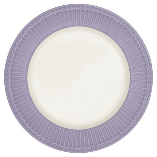 GreenGate - Alice middagstallerken 26,5 cm lavender