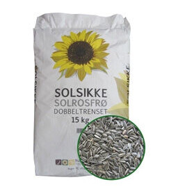 Natural Strimmigt Solsikkefrø Natural Strimmigt Solsikkefrø