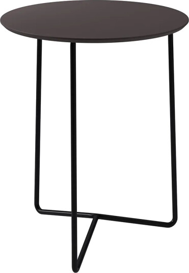Grythyttan Stålmöbler High Tech bord 60 Charcoal / Svart