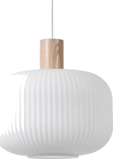Scandi Living Fair taklampe Ø 30 cm Frostat glass ask