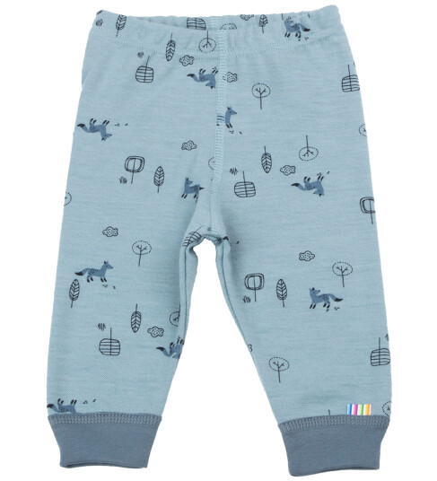 Joha Leggings   Ull/Bomull   Blå   Joha   120   Leggings