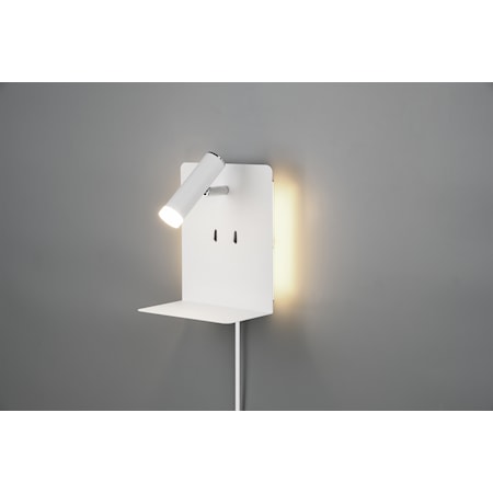 Element LED Vegglampe Hvit