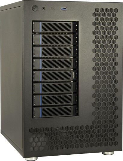 INTER-TECH Geh Mini IPC NAS-8 ITX,Micro-ATX,ATX 240x295x362