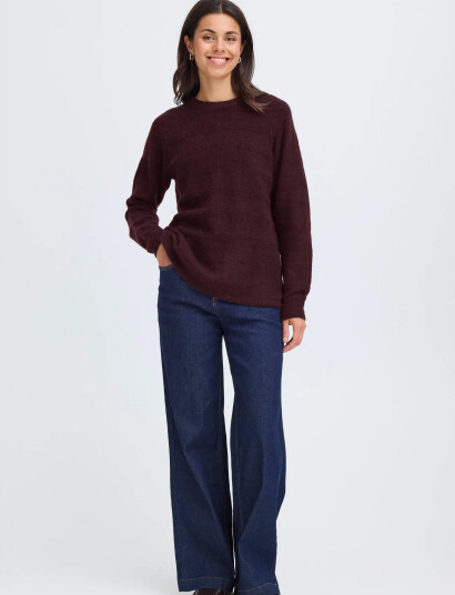 Fransa Frsanny Pu 7 - Burgundy - L Fransa Frsanny Pu 7 - Burgundy - L