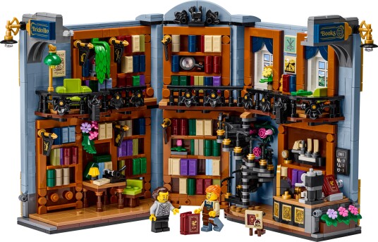 Lego Bokhandel: Bokstøtte