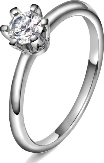 Vida By Pan Jewelry Vida ring i gull med dia 0,50 ct TWSI størrelse Vida ring i gull med dia 0,50 ct TWSI 52