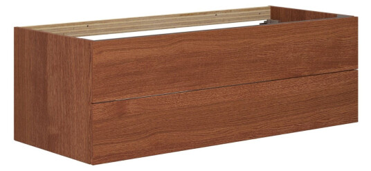 Dansani Calidris Glatt Servantskap 2 Skuff D50cm Rødbrun eik / 120cm DA-C24-1077