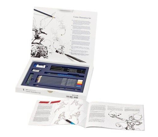 Faber Castell Creative Studio Comic Illustration set The Famazings Faber Castell Creative Studio Comic Illustration set The Famazings