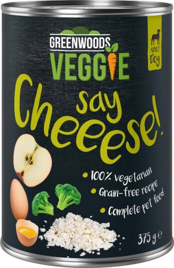 Greenwoods Veggie Med Cottage Cheese Egg Eple Og Brokkoli 24 X 375 G
