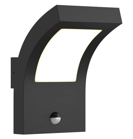 Arcchio Advik utendørs LED-vegglampe med sensor