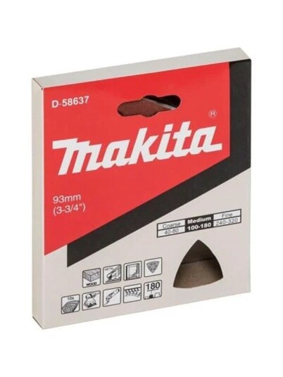 Makita Delta Sandpaper K180 D 58637