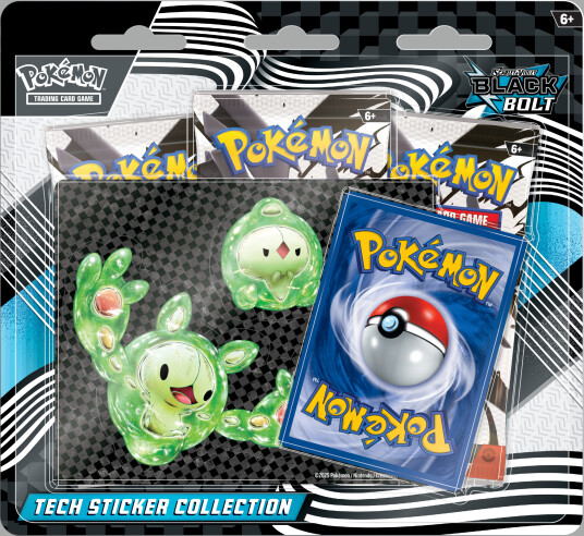 Pokémon Black Bolt Tech Sticker Samlekort SV10.5