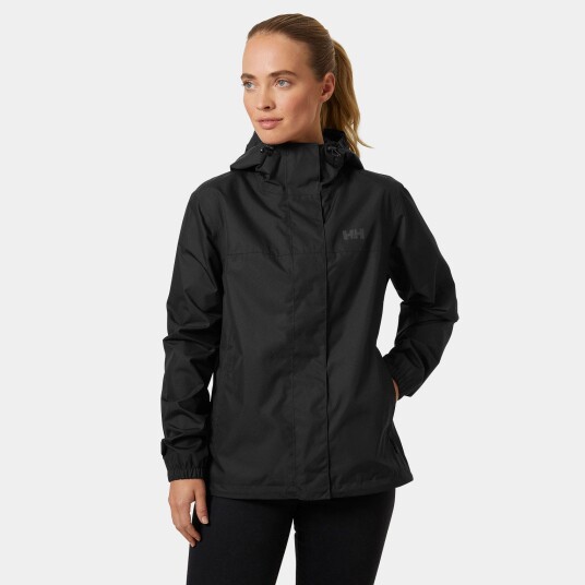 Helly Hansen Vancouver Regnjakke Dame Svart Xs Helly Hansen Vancouver Regnjakke Dame Svart Xs