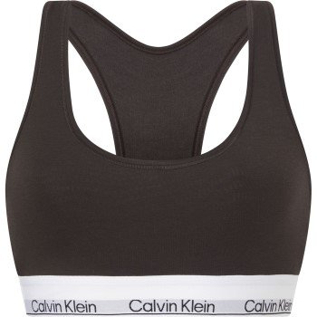 Calvin Klein BH Modern Cotton Naturals Bralette Svart Large Dame Calvin Klein BH Modern Cotton Naturals Bralette Svart Large Dame