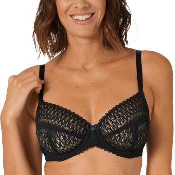 Triumph BH Aura Spotlight Underwire Bra Svart C 65 Dame Triumph BH Aura Spotlight Underwire Bra Svart C 65 Dame