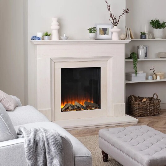 British Fires Elektrisk Peis New Forest 650sq - Innebygd