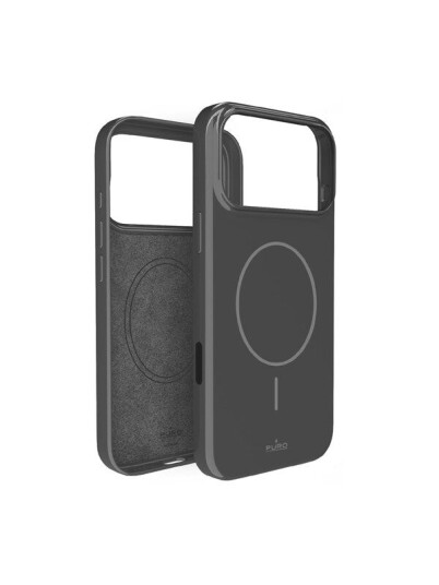 Puro Pulse Polykarbonat Deksel til iPhone 17 Pro - Mørkegrå