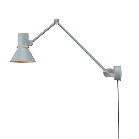 Anglepoise Type 80 W3 Vegglampe med Ledning Grå Mist Anglepoise Type 80 W3 Vegglampe med Ledning Grå Mist