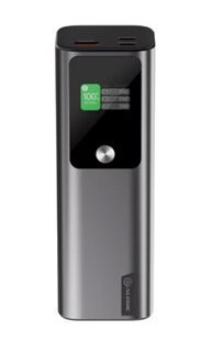 Alogic Ark 27000mAh 140W Powerbank Sølv med Power Delivery og 3 Utdanger