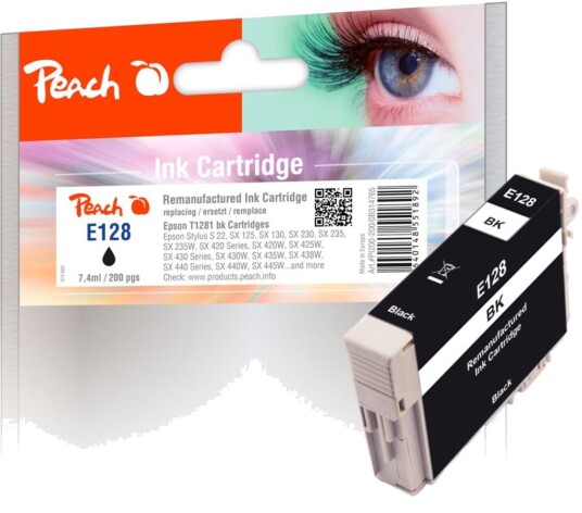 Kompatibel med T1281 Blekkpatron svart for Epson