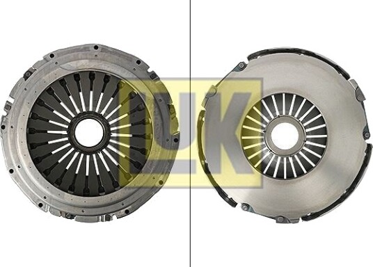 Trykkplate, clutch LuK 136 0209 10 Trykkplate, clutch LuK 136 0209 10