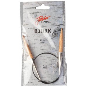 Järbo Björk Rundpinner Bjørk 40cm 8,00mm / 15.7in US11