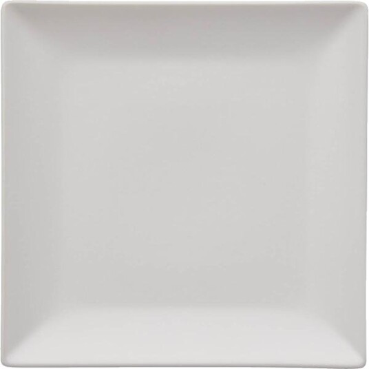 Aida - Quadro tallerken 18x18 cm hvit