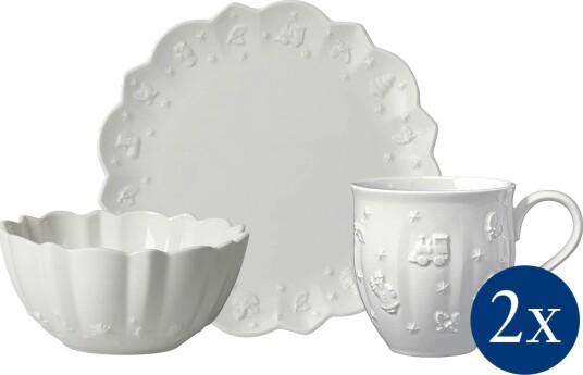 Toy"s Delight Royal Classic Frokostsett, 6-pk