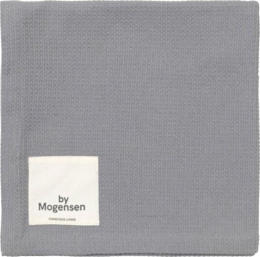 By Mogensen - Håndkle waffle 150x100 cm grå