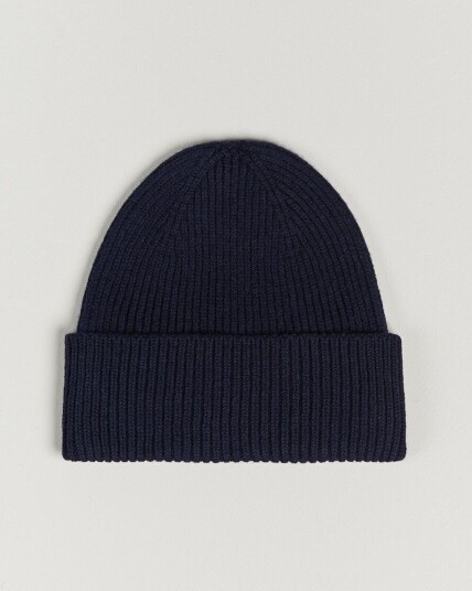 Colorful StandardMerino Wool BeanieNavy Blue
