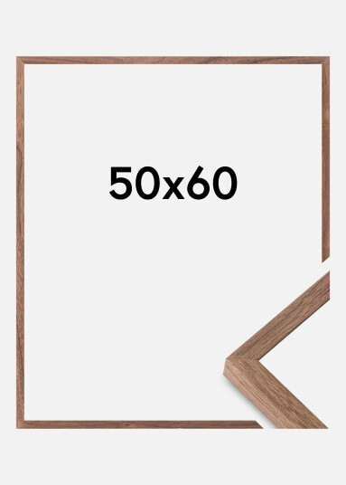 Focus Ramme Soul Walnut Veneer Akrylglass 50x60 Cm