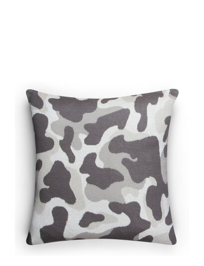 WILMA & LOUISE Pude Safari - Grey - 50X50CM