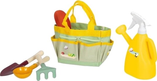 Small Foot Sodo Redskapssett I Liten Hagekurv: Rive Spade Small Foot Sodo Redskapssett I Liten Hagekurv: Rive Spade