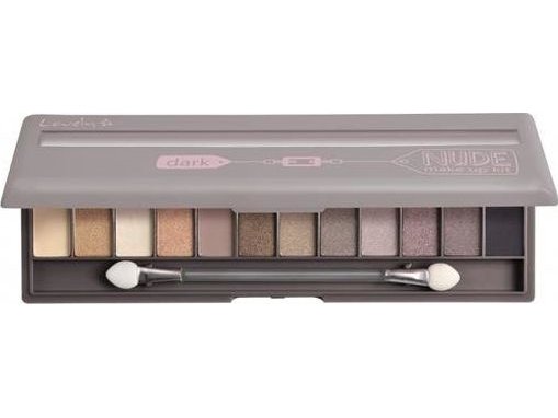 Lovely Make Up Kit Paleta Øyenskygge Dark Nude 13G